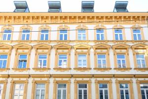 Budynek, w którym mieści się apartament