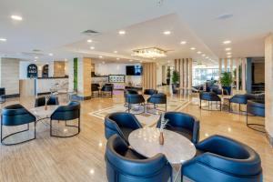 O zonă de relaxare la Signature Blue Resort Kuşadası