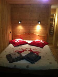 Postel nebo postele na pokoji v ubytování Chalet Narcisse