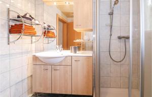A bathroom at Bezaubernde Ferienwohnung
