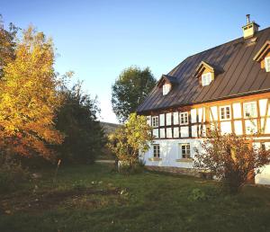 The building in which a vendégházakat is located