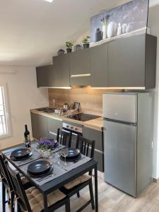 A kitchen or kitchenette at Il Fiore della fiera