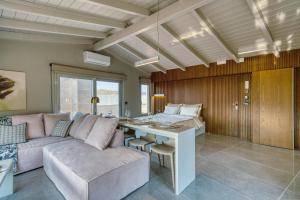 Posezení v ubytování Chameleon Premium Loft