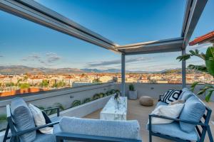 Balkón nebo terasa v ubytování Chameleon Premium Loft
