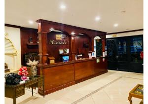 Vstupní hala nebo recepce v ubytování Hotel Hacienda Real