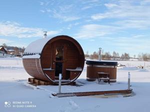 Apartamenty Grapa Resort Darmowy SkiBuS 2xSauny 2xSale zabaw Balia Kulkolandia v zimě