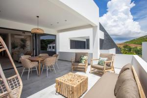Nespecifikovaný výhled na hory nebo výhled na hory při pohledu z apartmánu