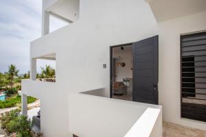 Balkón nebo terasa v ubytování Blue Bay Reef apartment 19