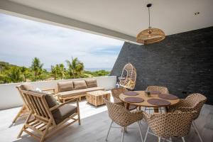 Posezení v ubytování Blue Bay Reef apartment 19