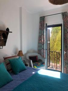 Posteľ alebo postele v izbe v ubytovaní Sea view Penthouse Marbella in "el Señorio de Marbella"