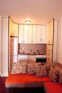 Kuchyň nebo kuchyňský kout v ubytování Studio Apartment Nika Anđusa + 16 fotografií