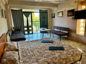 Χώρος καθιστικού στο Smile Guesthouse
