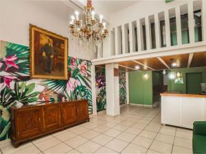 ベラクルスにあるHotel Trianonのロビーの壁画