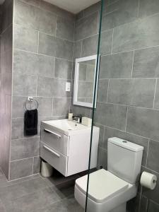 Koupelna v ubytování Belle Luxury Apartments