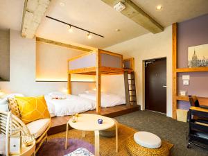 Posezení v ubytování Mange Tak Resort Onomichi + 37 fotografií