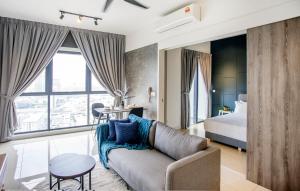 Posezení v ubytování Continew Residence KL CoBNB