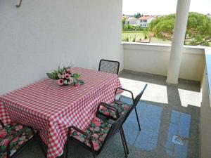 Balkón alebo terasa v ubytovaní Apartment in Valbandon - Istrien 27864
