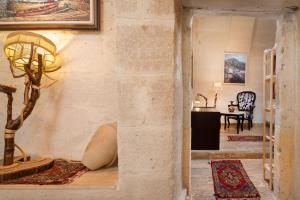Posezení v ubytování HacıAşık Konağı Butik Hotel