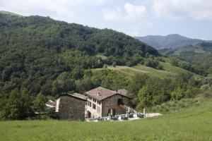 Ett flygfoto av Agriturismo Ca' del Ciuco