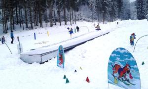 Apartmán Klínovec 365 v zimě