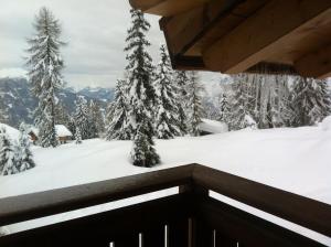 Chalet Faschingalm durante l'inverno