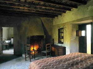 Katil atau katil-katil dalam bilik di Sextantio Albergo Diffuso
