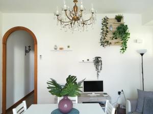 TV a/nebo společenská místnost v ubytování In vacanza a Itri - Casa Ileana
