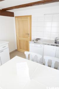 Kuchyň nebo kuchyňský kout v ubytování Gîte Le Vendangeur