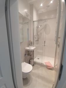 Łazienka w obiekcie Apartament FANABERIA Lądek Zdrój