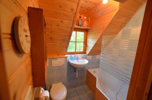 Koupelna v ubytování Meadow Ranch Holiday Home