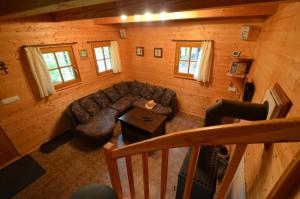 Ein Sitzbereich in der Unterkunft Meadow Ranch Holiday Home