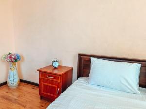 Posteľ alebo postele v izbe v ubytovaní Apartments On Kreshchatik 17