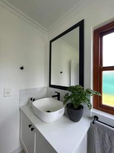 Ένα μπάνιο στο Lux apartment Plett +5 φωτογραφίες