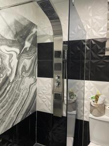 Koupelna v ubytování Apartman Stefan Lux