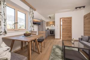 Kuchyň nebo kuchyňský kout v ubytování Zeit.Glück Appartements