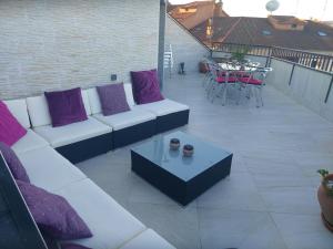Posezení v ubytování Duplex grandes cristaleras impresionantes vistas
