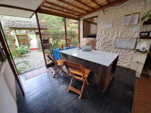 Cucina o angolo cottura di Spondylus Lodge