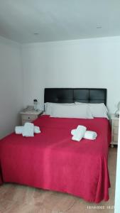 En eller flere senge i et værelse på Apartamento Mediterraneo 11-4