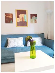 Posezení v ubytování Santo Domingo Suites