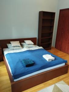 Posteľ alebo postele v izbe v ubytovaní Rotes Haus Apartment