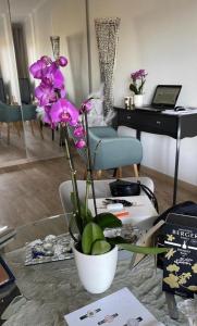 Fotografia z galérie ubytovania Appartement à Cannes 2 pieces, grande terrasse, vue parc au calme v Cannes