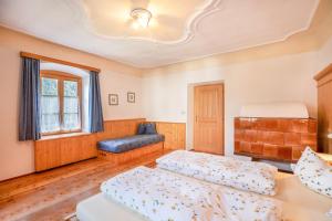 Posezení v ubytování Pausahof - Apartment Abendsonne