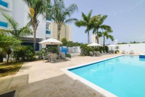 Bazén v ubytování Elegant Blue Sky View Lux at Juan Dolio Las Velas nebo v jeho okolí