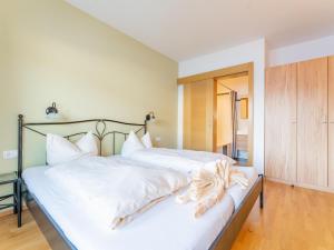 Łóżko lub łóżka w pokoju w obiekcie Vicky Apartment Large