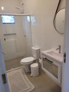 Koupelna v ubytování Apartamento aconchegante em Tijucas kit 11 + 22 fotografií