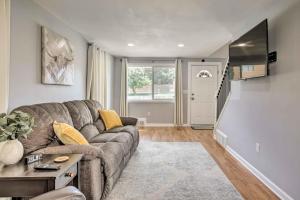 A seating area at Historic Casper Retreat with Renovated Yard!