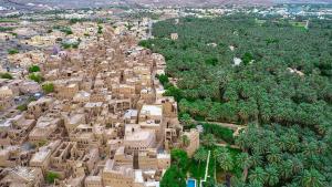 Vista aerea di Bait Aljabal Hospitality Inn
