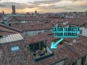 Výhľad na mesto Asti alebo výhľad na mesto priamo z apartmánu