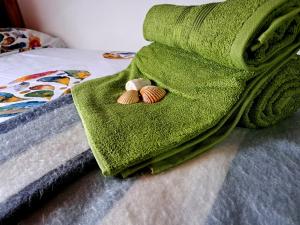 Voodi või voodid majutusasutuse Hostal Olmito Canoa toas