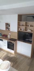 Kuhinja oz. manjša kuhinja v nastanitvi Apartman Divcigora Sokic 2